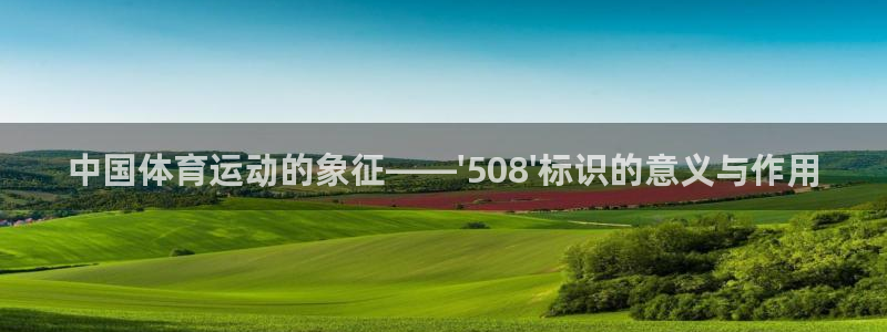 哈哈体育：中国体育运动的象征——\'508\'标识的意义与作用